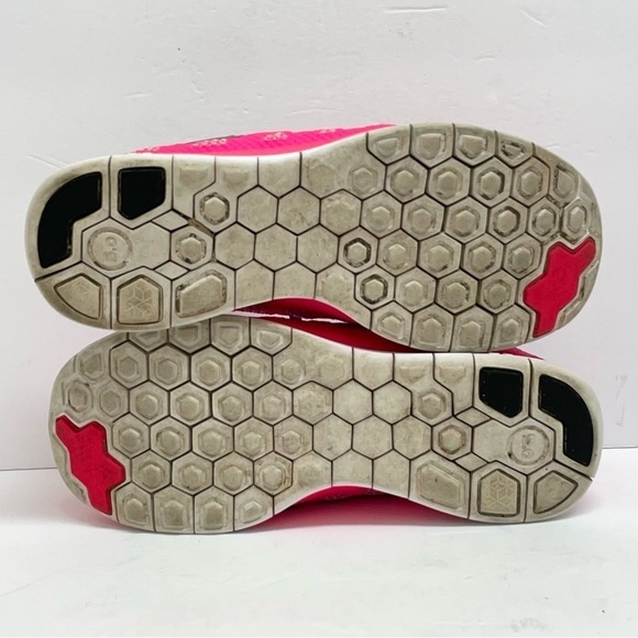 Nike Free 5.0 pink running shoes sneakers 5.5 youth - Picture 7 of 9